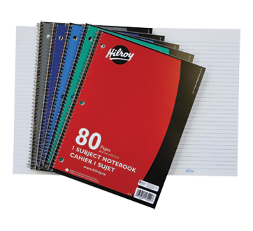 Notebook 1 Subject, 1 unit