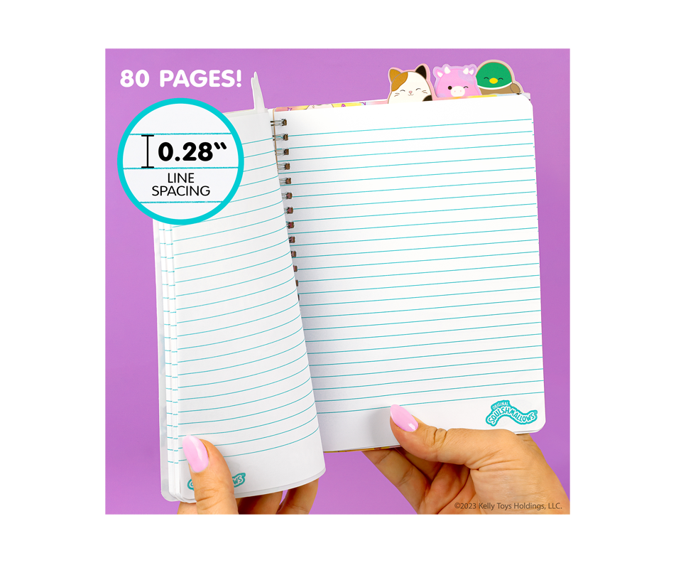 Squishmallows Tabbed Journal, 1 unit Fashion Angels Arts and crafts