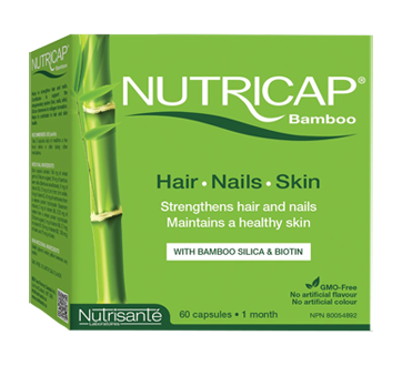 Bamboo Hair Nails And Skin 60 Units Nutricap Capillary