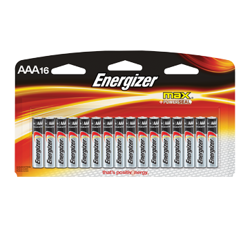 Max AAA Batteries, 16 units