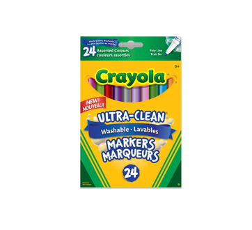Image 1 of product Crayola - Fine Line Washable Markers, 24 units