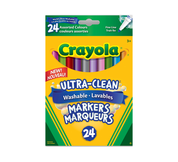 Image 2 of product Crayola - Fine Line Washable Markers, 24 units