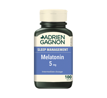 Image 1 of product Adrien Gagnon - Melatonin 5 mg, 100 units