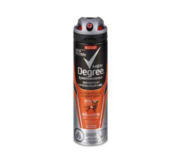 Image of product Degree Men - MotionSense Adventure Dry Spray Antiperspirant, 107 g