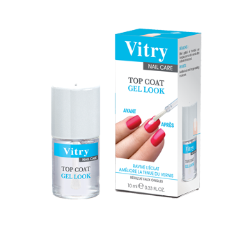 Image 2 of product Vitry - Top Coat Gel Look, 10 ml, Fragrance free