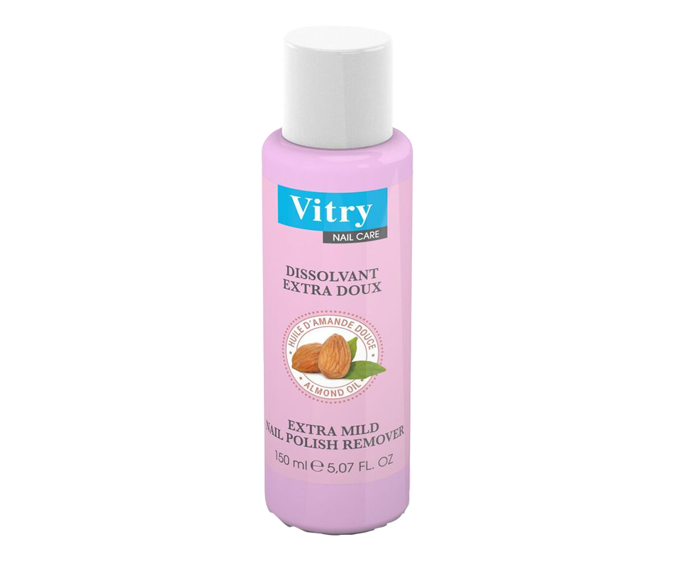 Extra Mild Nail Polish Remover, 150 ml Vitry Nail Polish Remover