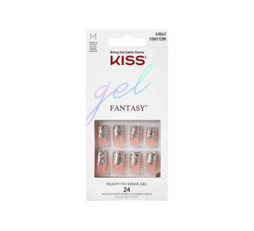 Gel Fantasy Nails, 24 units, Medium