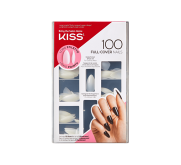 Full-Cover Nails Artificial Nails Kit, 100 units