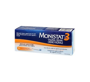 Image 2 of product Monistat - Monistat 3 - Vaginal Cream Prefilled Applicators, 3 units