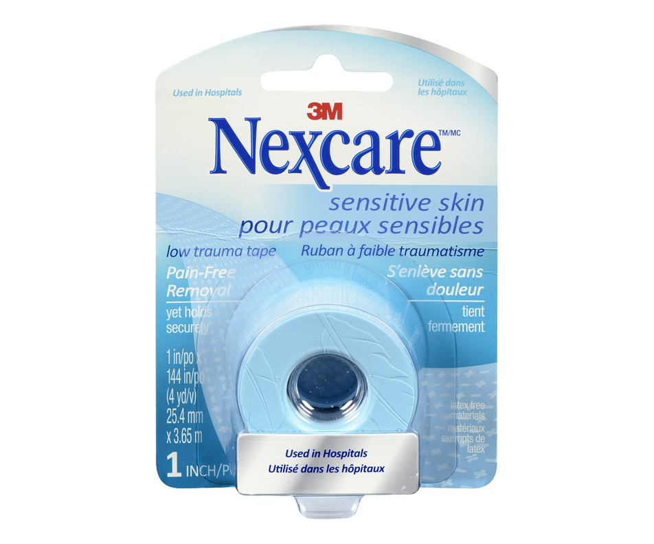 Sensitive Skin Tape, 1 unit Nexcare Wellness Jean Coutu
