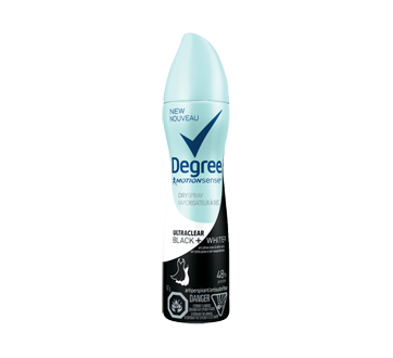 UltraClear Black + White Women Antiperspirant Dry Spray, 107 g