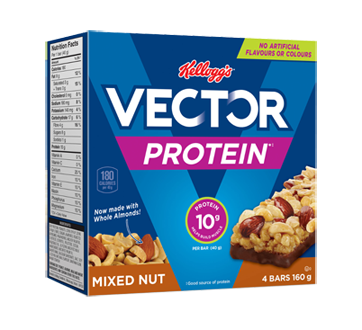 Image of product Kellogg's - Vector Protein, 160 g, Mixed Nuts