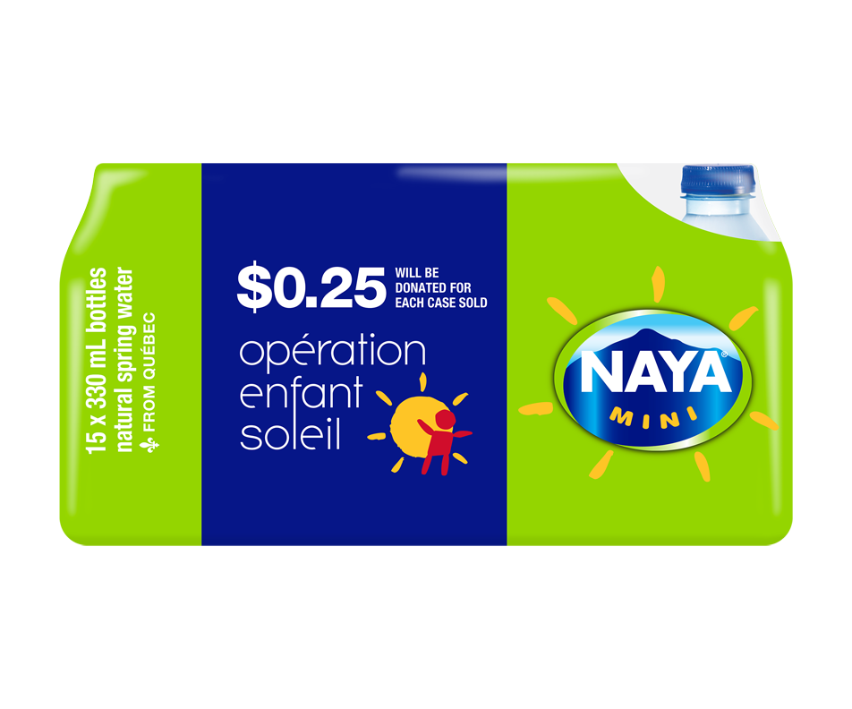 Naya Bottled Water, Mini, 15 x 330 ml Naya Waters Natural water