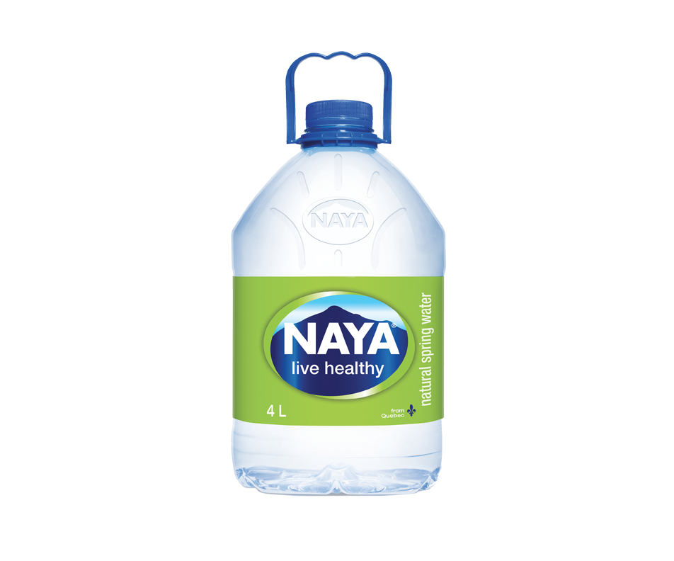Naya Bottled Water, 4 L Naya Waters Natural water Jean Coutu