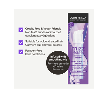 Image 5 of product John Frieda - Frizz Ease Extra Strength 6 Effects + Serum, 50 ml