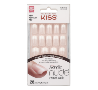 Salon Acrylic Nude Nails, 28 units