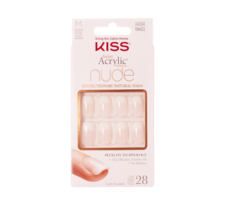 Salon Acrylic Nude Nails, 28 units