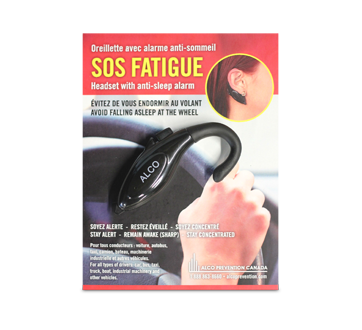 Image of product Alco Prévention Canada - SOS Fatigue Headset with Anti-Sleep Alarm, 1 unit