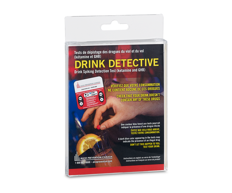 Drink Detective Drink Spiking Detection Test, 1 unit Alco Prévention