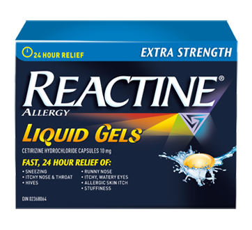 Image of product Reactine - Reactine Extra Strength Liquid Gels, 40 units