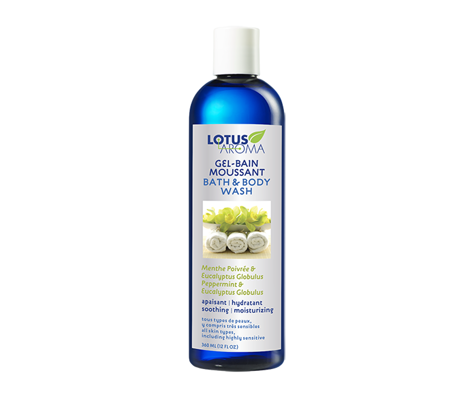 Bath and Body Wash Peppermint and Eucalyptus Globulus, 360 ml Lotus