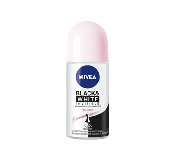 Image of product Nivea - Invisible for Black & White Anti-Perspirant & Deodorant Roll-On, Clear