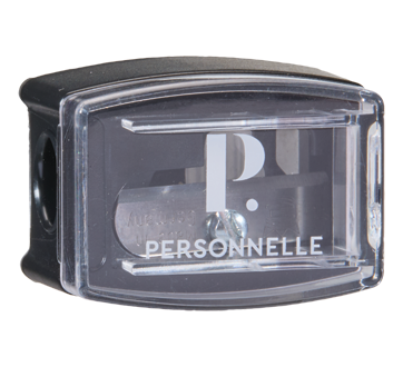 Single sharpener with cap