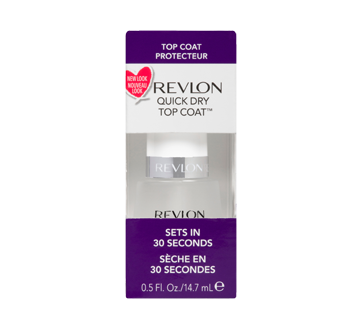 Quick Dry Top Coat, ml – Revlon : Nail polish | Jean Coutu Quick Dry Top Coat, ml – Revlon : Nail polish | Jean Coutu