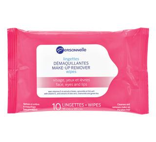 Make-Up Remover Wipes, 10 units