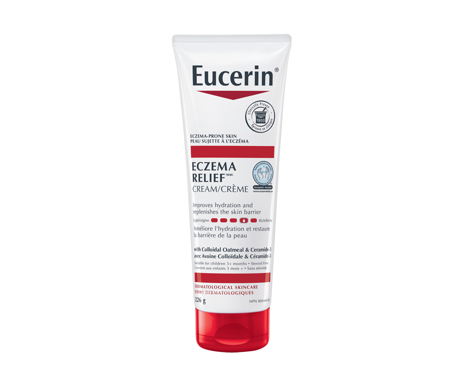 Eczema Relief Daily Moisturizing Face & Body Cream for EczemaProne Skin Eucerin Moisturizer