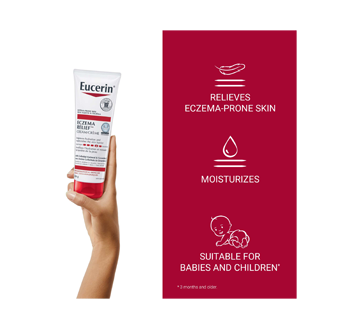Image 2 of product Eucerin - Eczema Relief Daily Moisturizing Face & Body Cream for Eczema-Prone Skin