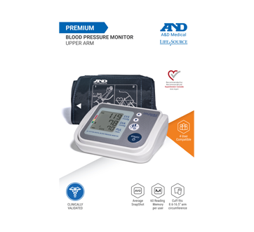 A&D Medical UA-767F Multi-User Blood Pressure Monitor