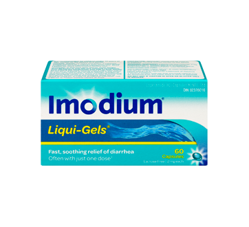 Image of product Imodium - Liqui-Gels, 60 units