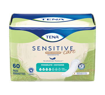Image 1 of product Tena - Intimates Moderate Long Pad, 60 units