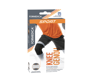 Image of product Formedica - Elastic Knee Support, 1 unit, Medium Black