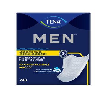 Incontinence Guards for Men Moderate Absorbency, 48 units