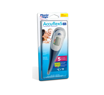 Accuflex5 VU Thermometer, 1 unit, Bleu and white