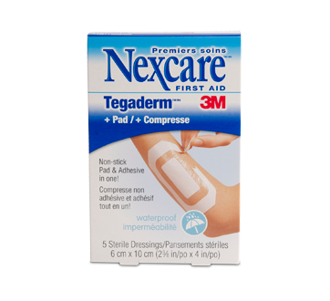 Tegaderm With Pad Dressing 6 Cm X 10 Cm Nexcare Adhesive