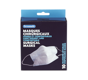 Surgical Masks 10 Units Personnelle Medical Accessories