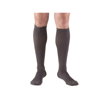 Image 2 of product Truform - Compression Hosiery for Women, 15-20 mmhg, Charcoal, Medium