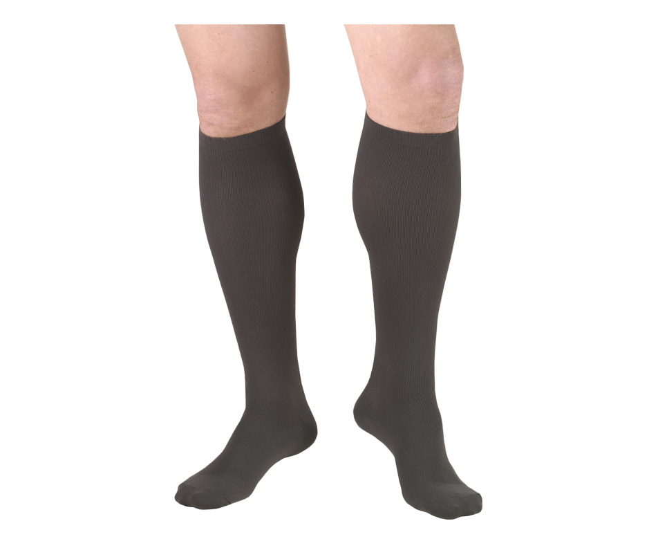 Compression Hosiery 1520 mmhg, Men's Socks, Small, Coal Truform
