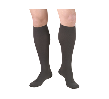 Compression Hosiery 15-20 mmhg, Men's Socks, Small, Coal