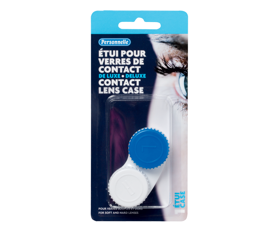 Deluxe Contact Lens Case, 1 unit Personnelle Contact Lens