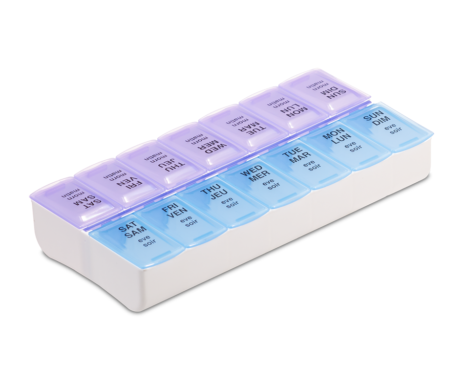 2x per Day Weekly Pill Reminder, 1 unit Personnelle Daily Life