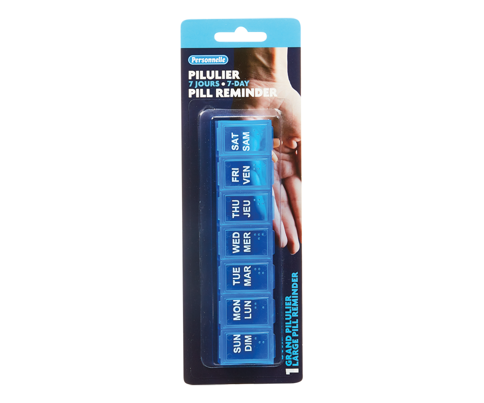 7Day Pill Reminder, 1 unit Personnelle Daily Life Accessories