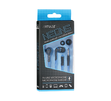 Stereo Earbuds, 1 unit, Blue
