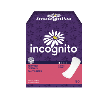 Image of product Incognito - Liners, 80 units, Long