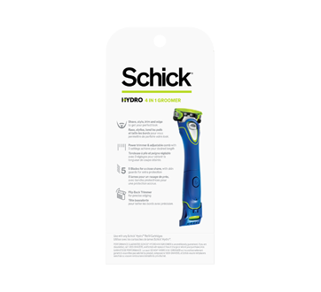 Image 2 of product Schick - Hydro Beard Groomer 4-in-1 Electric Razor for Men, 1 unit