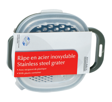 Stainless steel grater