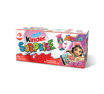 Image 1 of product Ferrero Canada Limited - Kinder Surprise Pink, 3 x 20 g